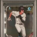 2019 Topps Bowman Draft - Corbin Carroll BDC125 - Chrome - PSA 10