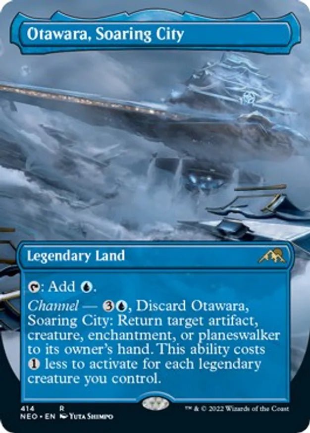 city_1024x1024-1.jpg Otawara, Soaring City (Borderless) - Kamigawa: Neon Dynasty (NEO) - Image 1