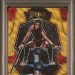 2023 Panini Select WWE - Cora Jade 114 - Gold Wave /10 - PSA 9