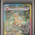Leafeon ex 144/131 Special Illustration Rare Prismatic Evolutions - 2025 Pokemon - PSA 9