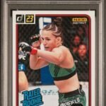 2023 Panini Instant UFC - Erin Blanchfield RR18 - Rated Rookie Retro /112 - PSA 10