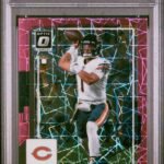 2022 Panini Donruss Optic - Justin Fields 33 - Pink Velocity - PSA 10