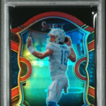 2020 Panini Select - Justin Herbert 44 - Die Cut Red - PSA 10