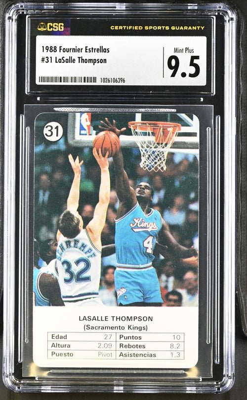 lasalle_1024x1024-2.jpg 1988 Fournier Estrellas - LaSalle Thompson 31 - CSG CGC 9.5 - Image 1