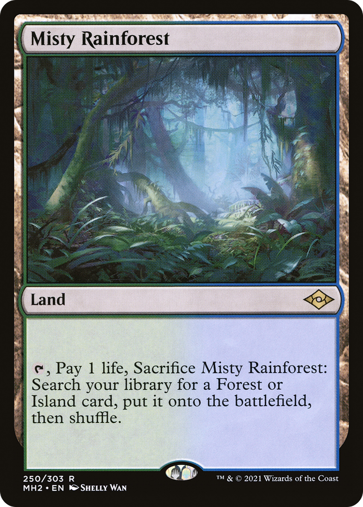 mh2-250-misty-rainforest_1024x1024.png Misty Rainforest - Modern Horizons 2 - Image 1