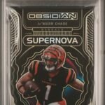 2022 Panini Obsidian - Ja'Marr Chase SNJ-JCH - Supernova Yellow /15 - PSA 10