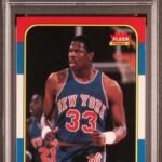 1986 Fleer - Patrick Ewing 32 - PSA 9