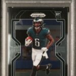 2021 Panini Chronicles - Devonta Smith PB-8 - Prizm Black - PSA 10