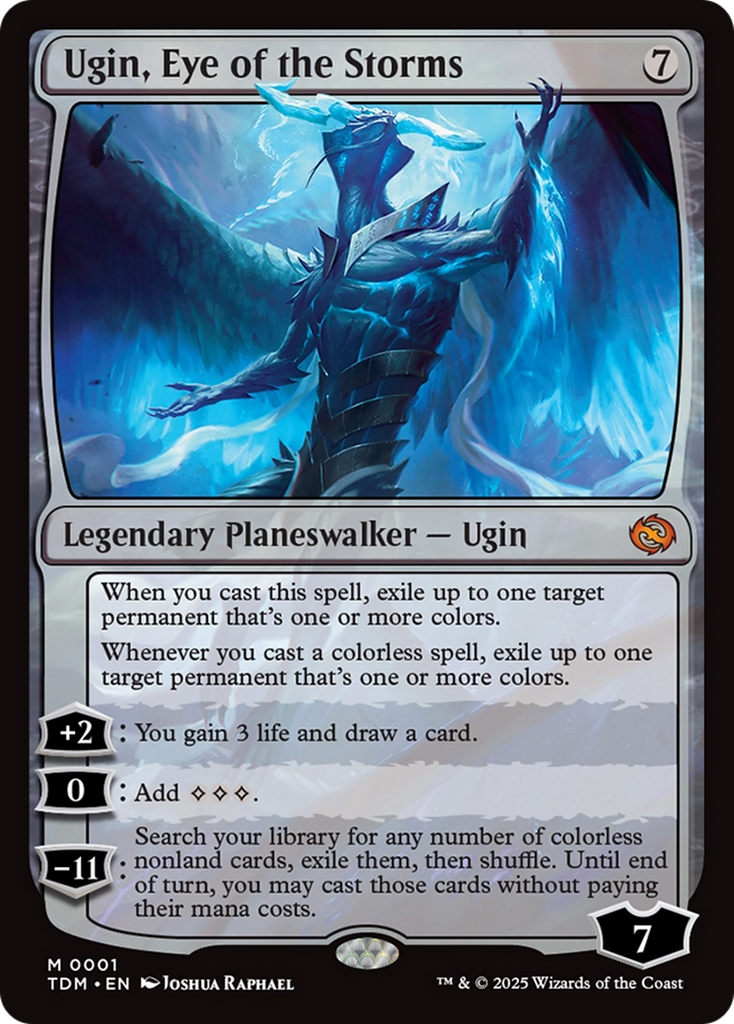 tdm-1-ugin-eye-of-the-storms_1024x1024-1.png Ugin, Eye of the Storms - Tarkir: Dragonstorm (TDM) - Image 1