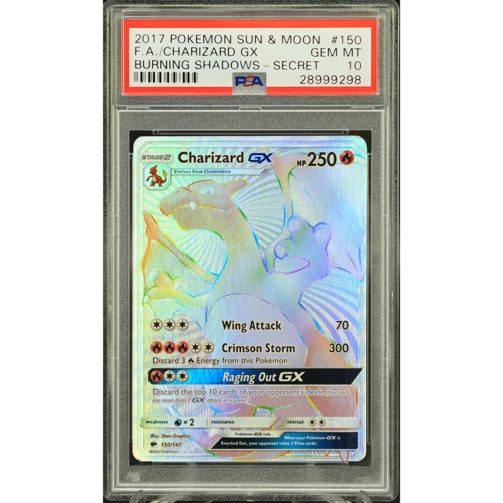 websiteimages-2025-08-08T135800.993_1024x1024.png Charizard GX 150/147 Burning Shadows - 2017 Pokemon - PSA 10 - Image 1