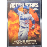 2023 Topps Chrome Baseball - Mookie Betts 23 - Action Stars Superfractor 1/1