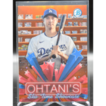 2025 Topps Bowman Chrome - Shohei Ohtani HS-4 - Orange Sho-Times Showcase /25