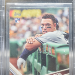 2017 Topps - Aaron Judge 287 - Arms over Railing - Beckett 9