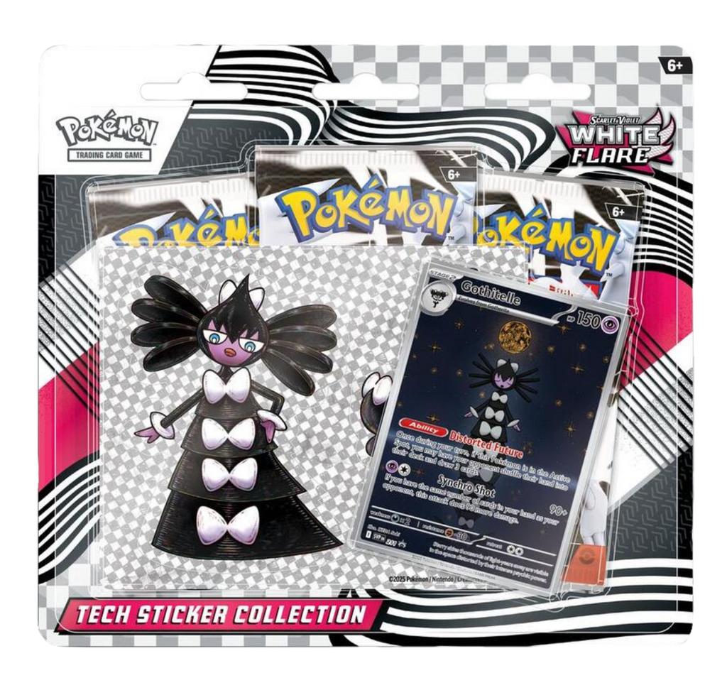 websiteimages_93_47d7f083-d8c6-4a19-8276-4ad29e326a8a_1024x1024.png Pokemon Scarlet & Violet - White Flare Tech Sticker Collection - Image 1