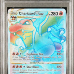 Charizard VSTAR (Secret) - SWSH09: Brilliant Stars (SWSH09) - PSA 9