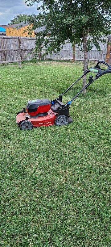 Customer photo of the mower