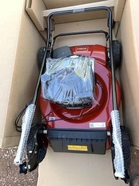 Customer photo of the mower