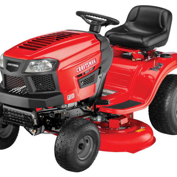 Craftsman T110 | 42″ Riding Mower | 17.5 HP Briggs & Stratton Engine | 7-Speed Transmission